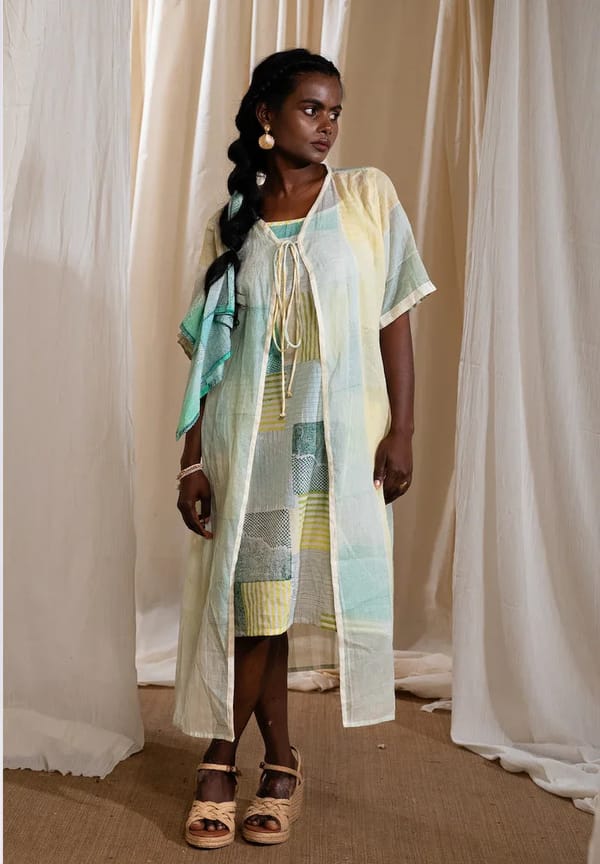 Mocktail Dress With Shrug — Banana Labs