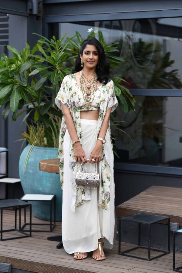 Drape Skirt Set — EWOKE STUDIO