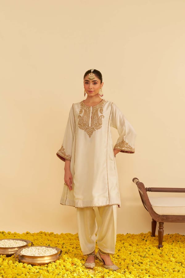 Ayra - Short Chauga With Salwar — Sheetal Batra