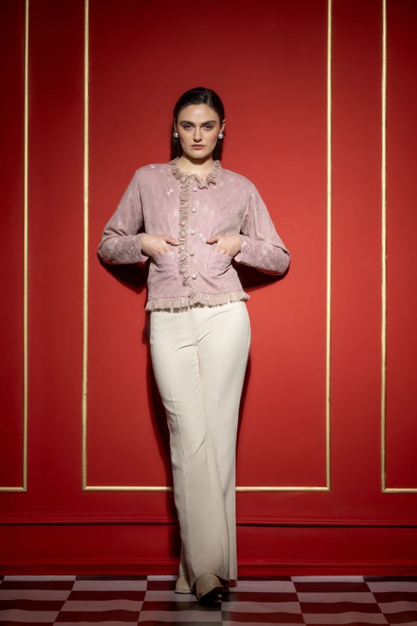 Blush Jacket — KAYJAY BY KRITIKA JAIN