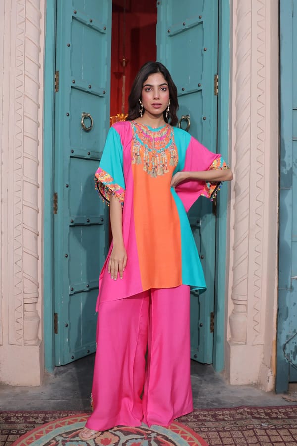 Banjara - Kaftan Set — Surkh Syahi