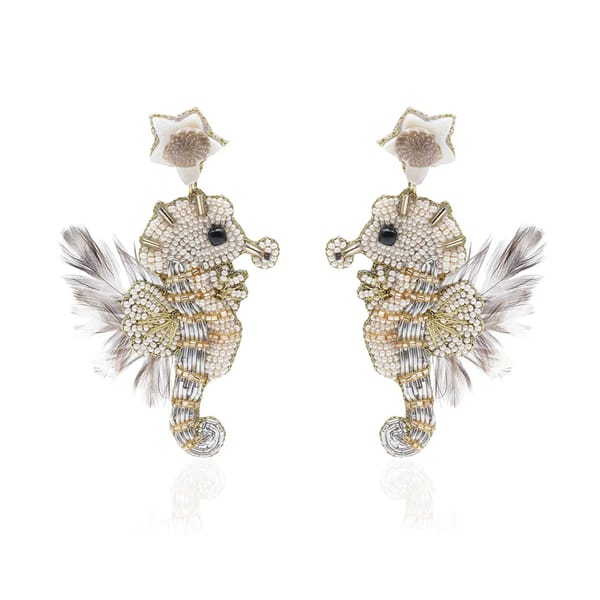 Pacific Seahorse Earrings — APT Forever