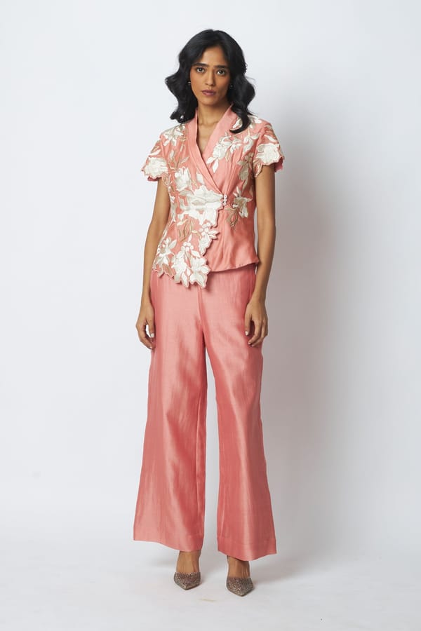 Kumud - Window Wrap Vest & Pant Set — Madder Much
