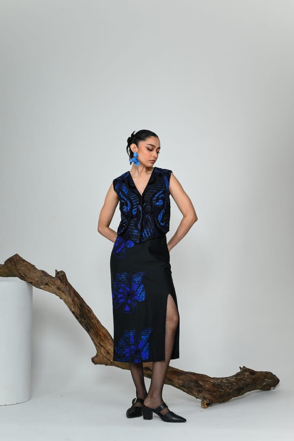 Blue Ivy Pencil Skirt — The Dramebaaz Company