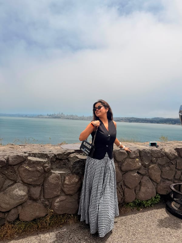 Black Waistcoat and Gingham Maxi Skirt Co-ord Set — Armoire
