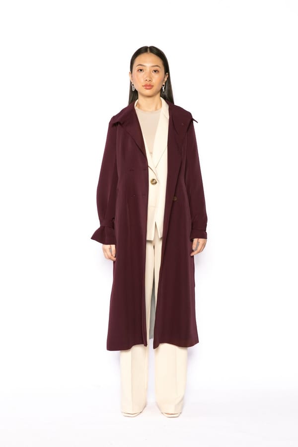 Penelope Trench + Phoenix Blazer + Phoenix Trouser — Contemponari
