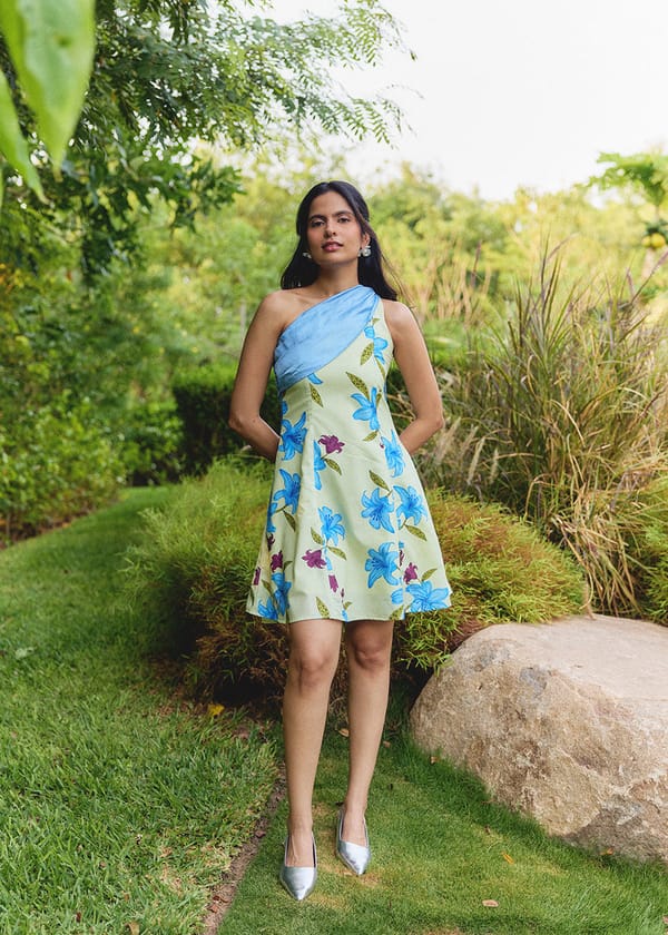 Yellow Meadow Dress — OSE STUDIO