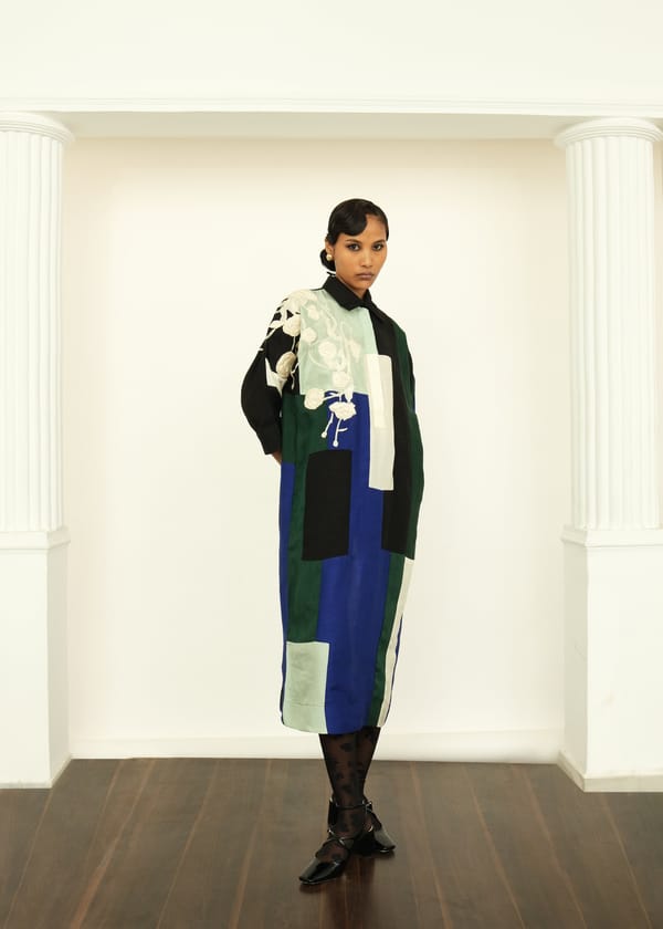 Patchwork Ivy Dress — Ofrida