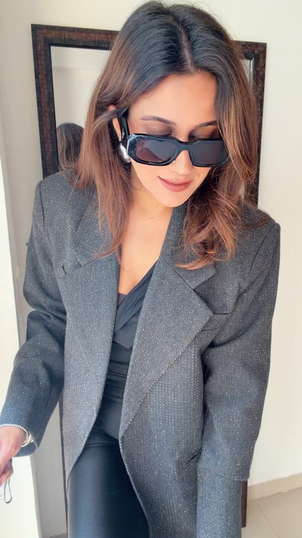 Swarovski Studded Fall Blazer — CLOSET AFFAIR