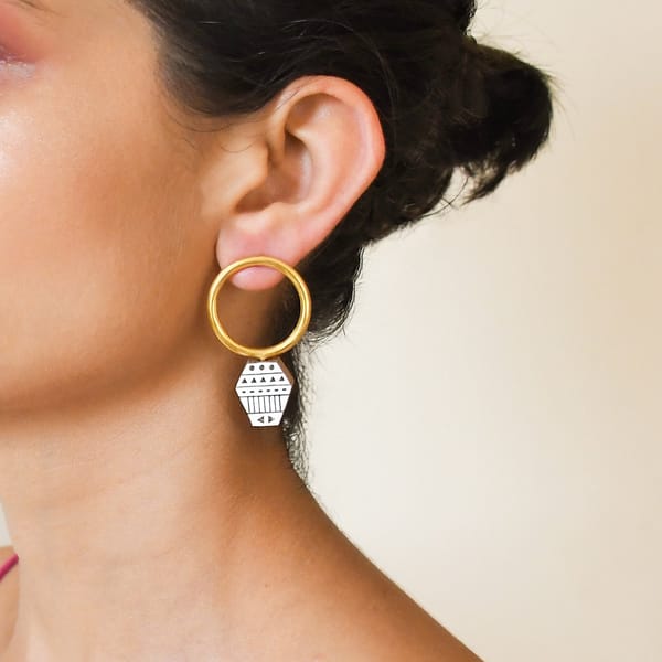 Taurus Earrings — Satat