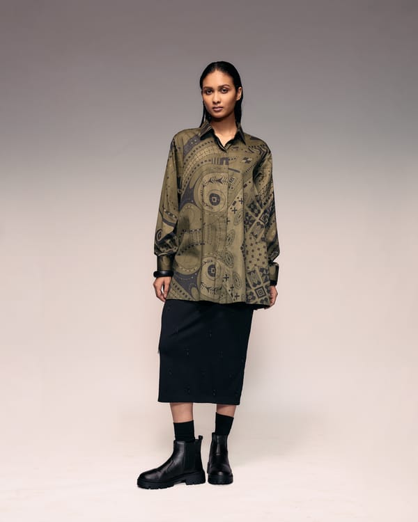 Black Knit Skirt — Kritika Murarka