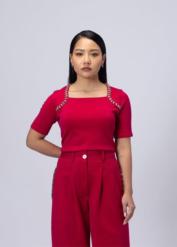Square Cut Top — Alonge