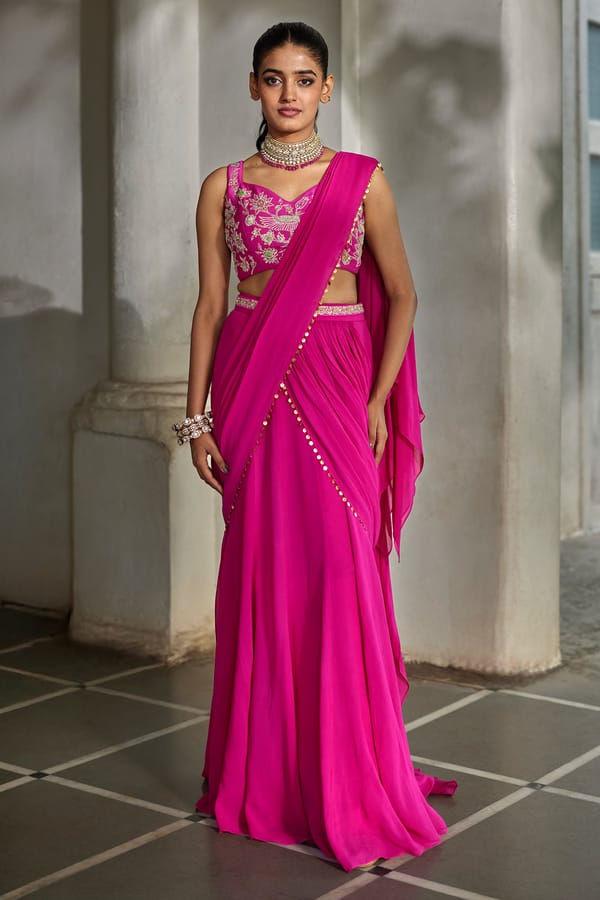 Elin Saree Set — Paulmi and Harsh