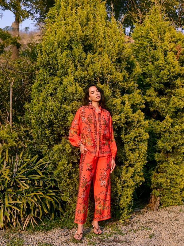 Freya Printed Pants — Style Island