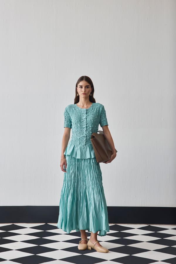 Noren Skirt Set — Pleats by Aruni