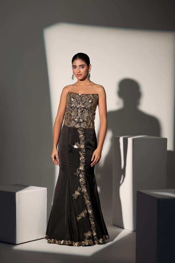 Phoebe Corset & Mermaid Skirt Set — LIBAS CAFE
