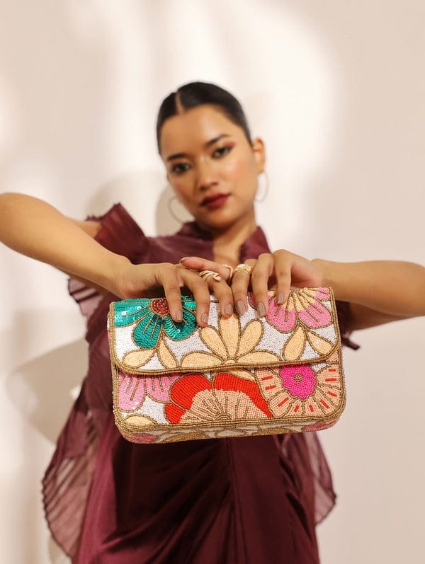 Daisy Baguette Bag with Handle — The Tan Clan