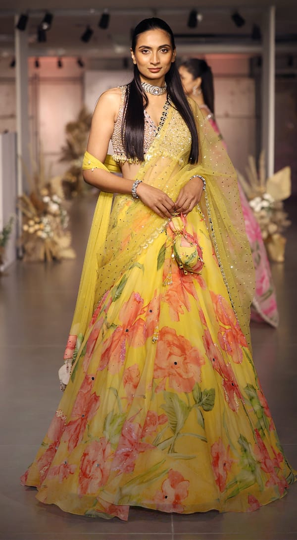 The Wild Marigold Lehenga — Basanti Kapde aur Koffee