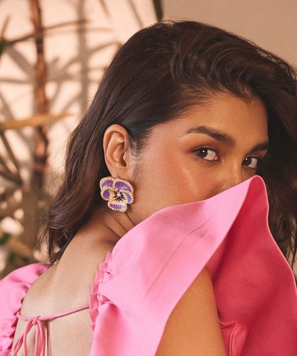Violet Earrings — Amossh