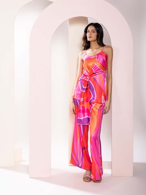 Vibranza Printed Co Ord Set — POPPI