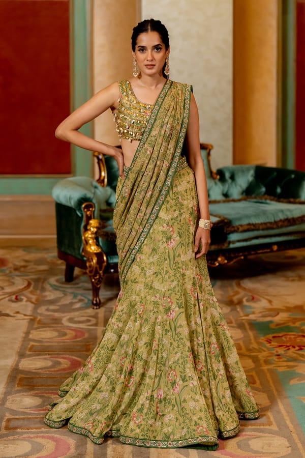 Hailey Saree Set — Paulmi and Harsh
