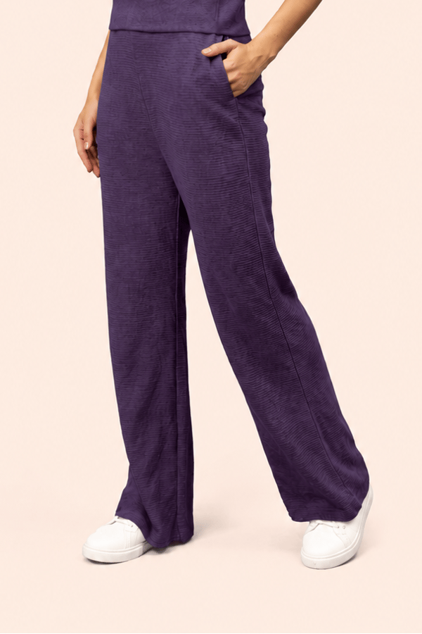 Ottoman High-Rise Wide-Leg Pant — Necesera