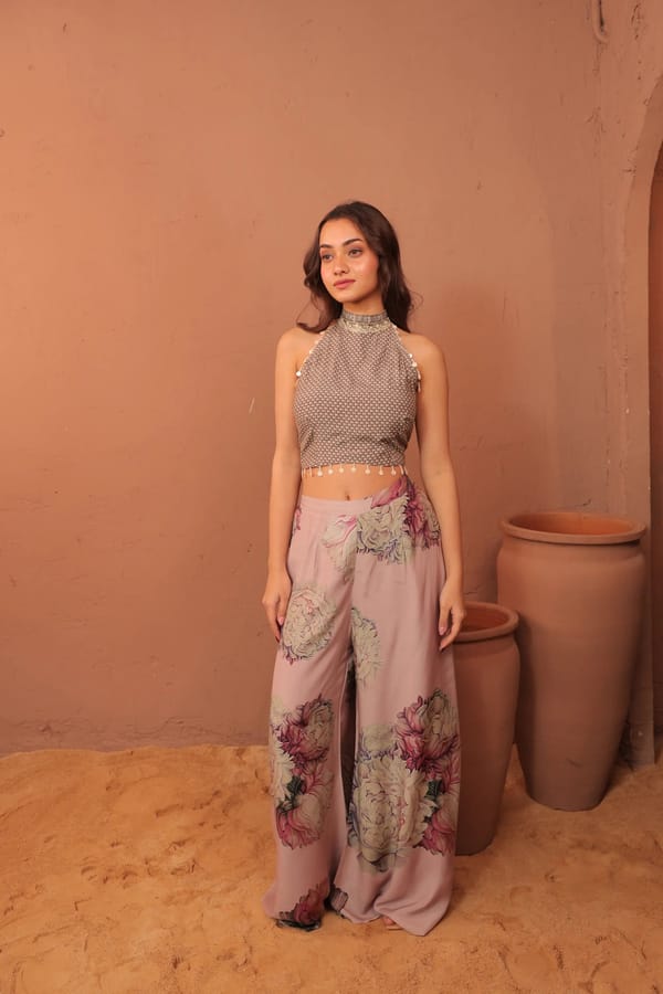 Carnation Crush - Co-ord Set — Surkh Syahi
