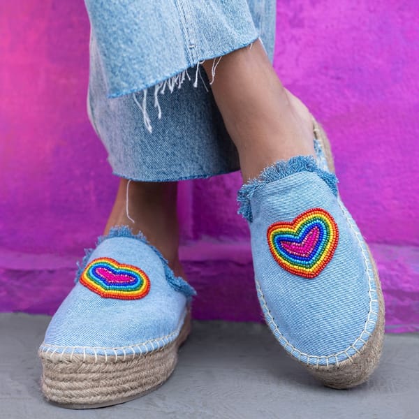 HeartBeat Espadrilles Platforms — PARI PARI