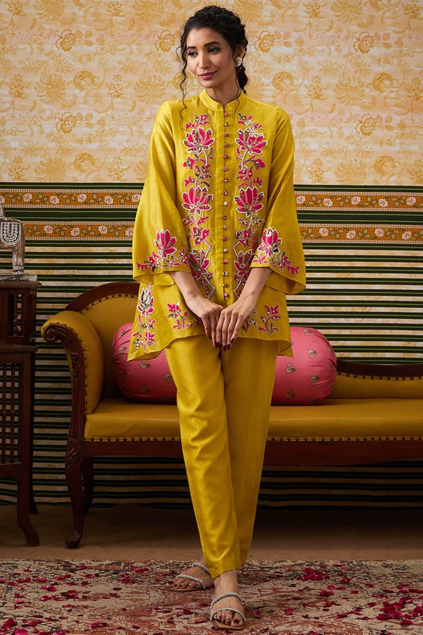 Meher Applique Co-Ord Set — SOUP by Sougat Paul