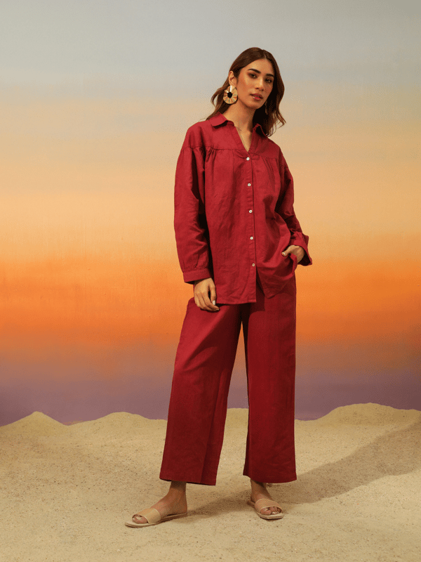 Premium Linen Co-ord Set — Cosset Clothing