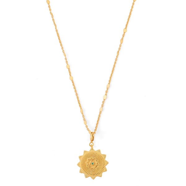Manipura Chakra Charm Necklace — Azga