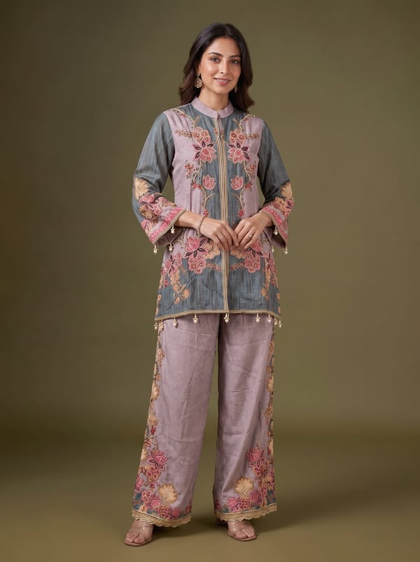SUHAVI Grey 334096 — KHATUBA (THAKUR EXCLUSIVE)