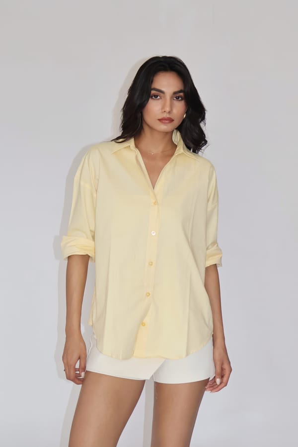 Breeze Shirt Butter Yellow — Select Staples