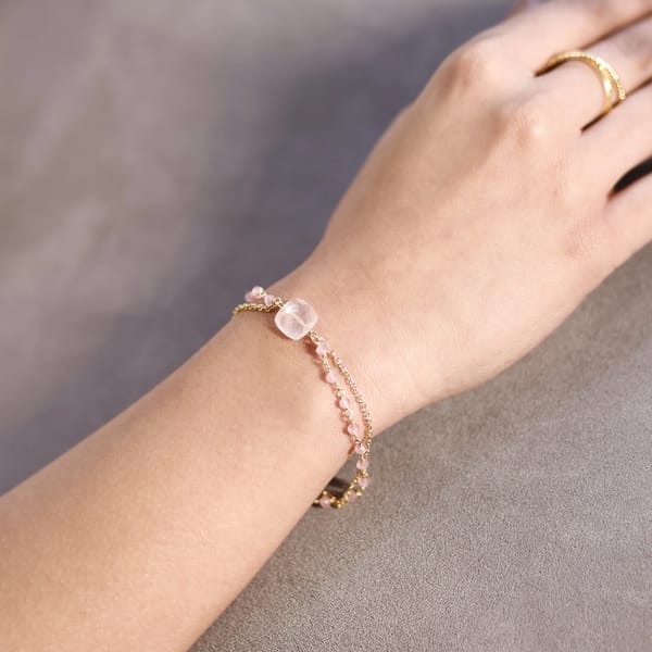 The Rose Link Bracelet — Aura Fine Jewellery