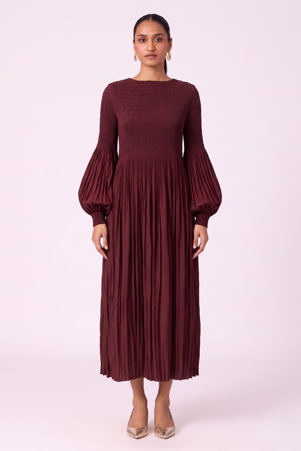 Faye Dress — Scarlet Sage