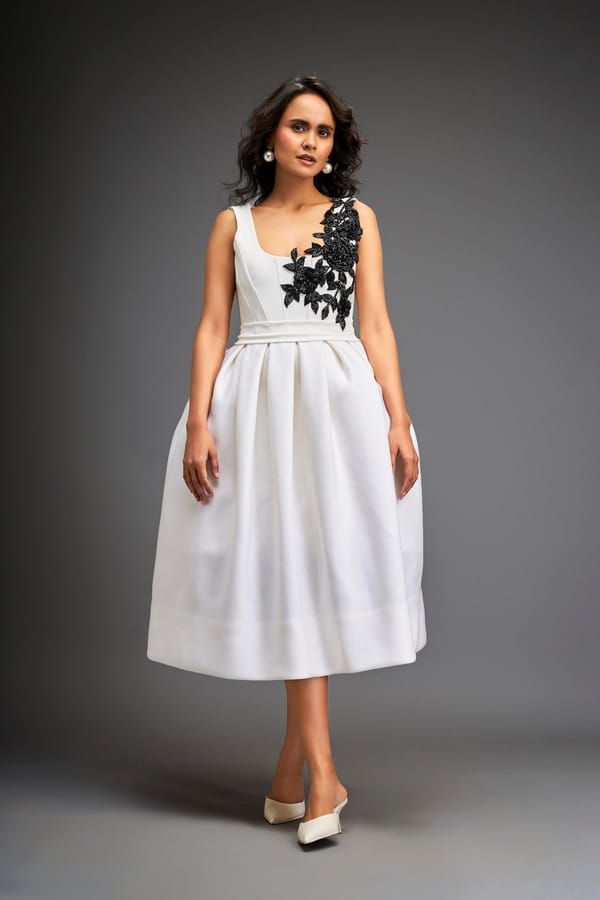 Swarovski Embroidered Dress — Deepika Arora