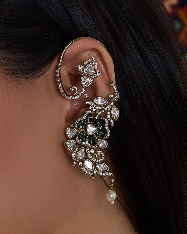 Zarreen Earring cuffs — Trinkets by Qunic