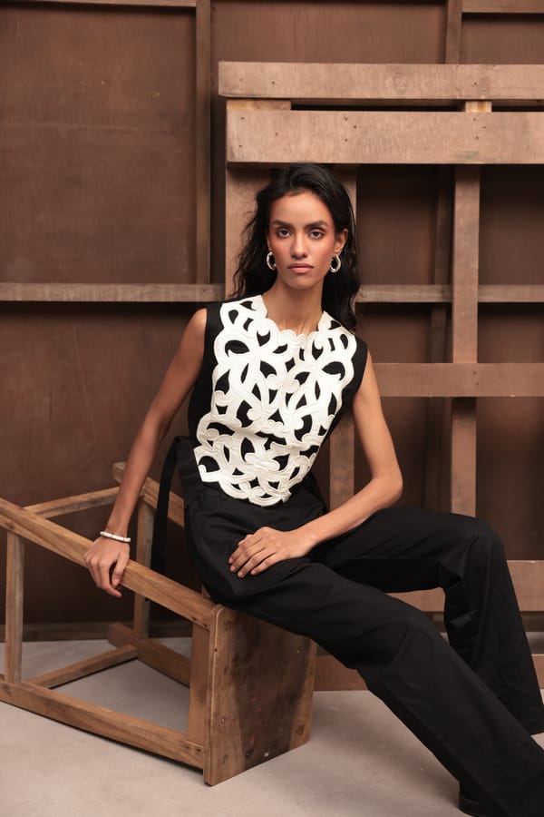 Cosmic Crest Bib (Top) — Veera Wear