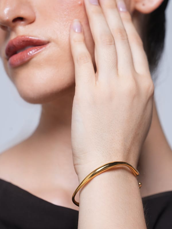 Special-shaped Open Bracelet — Cao Jewellery