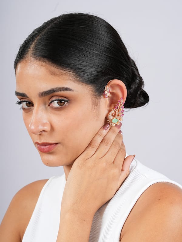 The Empress Peacock Wrap — Cao Jewellery
