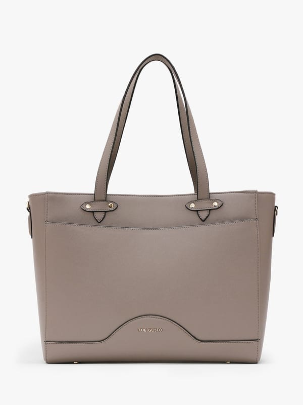 Ardor Grained Tote Clay 14 Inches — The Gusto
