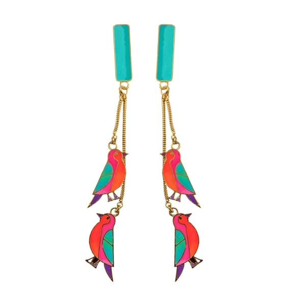 Birdsong earrings — Aditi Bhatt