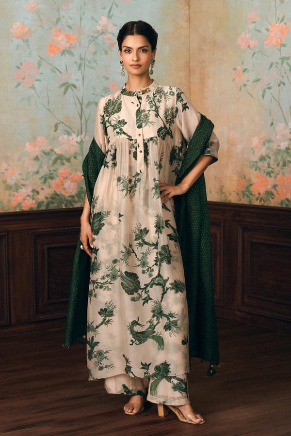 Noka Kurta Set — Paulmi and Harsh