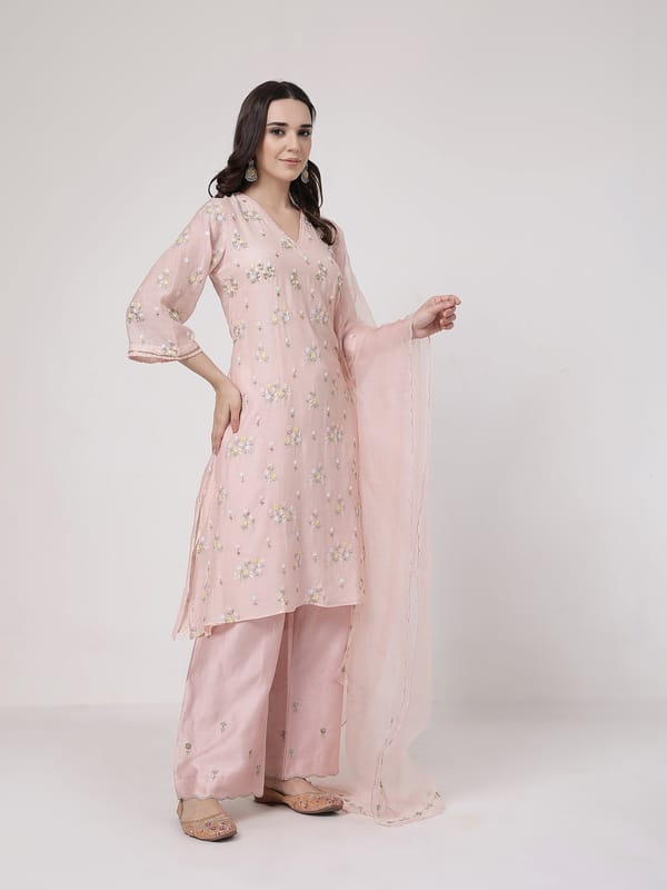 Pankhudi V Neck Set — KAPAAS