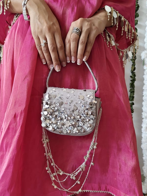 Charm Bag Silver — Plode