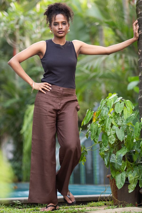 Linen Wide Leg Pants — Creatures of Habit