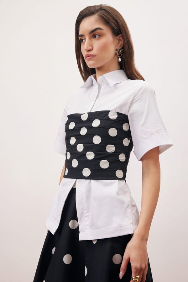 Polka Shirt Only — NOTIQUE