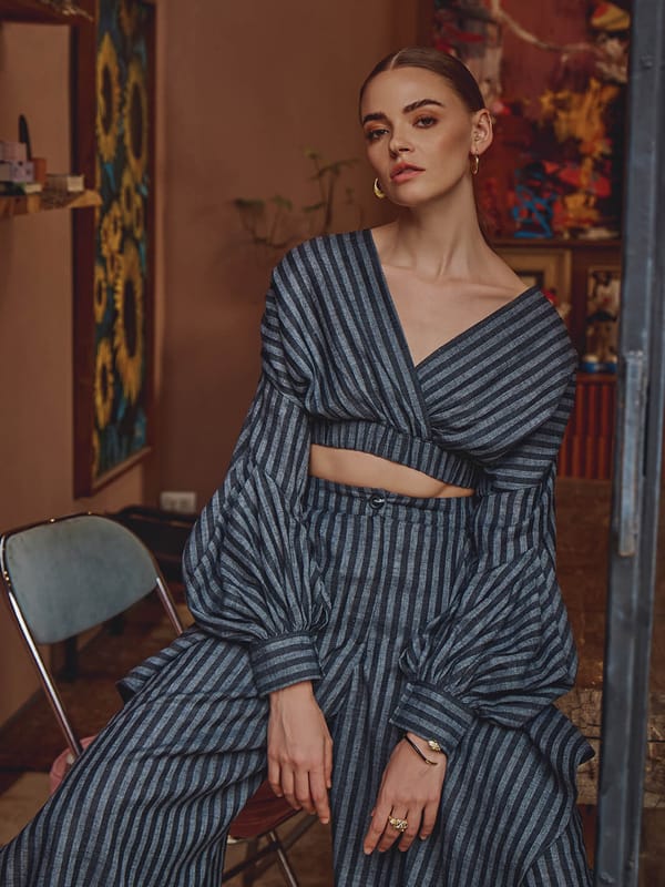 Vander Stripe Top — HOUSE OF FETT