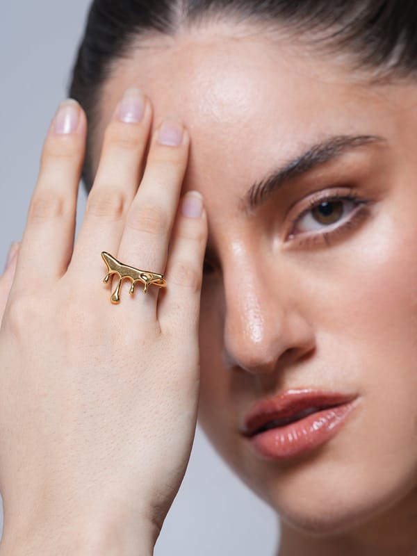 Stainless Steel Waterproof Open Ring — Cao Jewellery