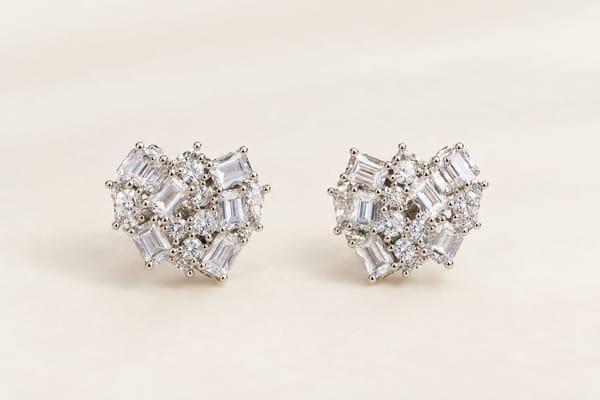 Solitaire Glow Studs — Avirasa Jewels